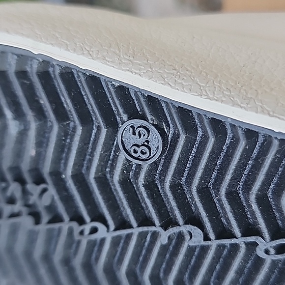 Vintage Havana Hearty Sneaker Mule Women Size 8.5 White Taupe Gold - Picture 12 of 15